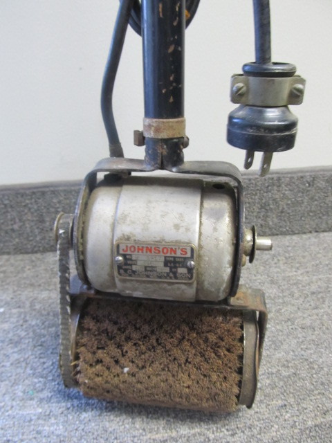 lot 59 image: Working Vintage 1930s Johnsons Floor Buffer Machine