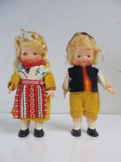lot 96 image: NOS Vintage Swedish Dolls