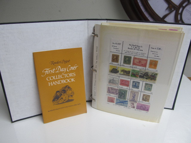 lot 219 image: Album full of First Day Covers Stamps etc.