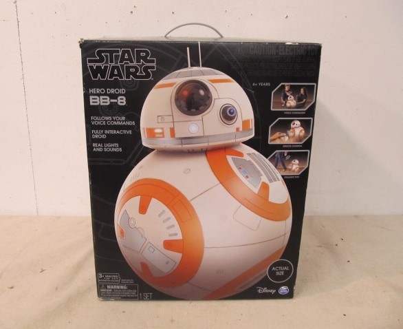 lot 52 image: Working Star Wars BB-8 Hero Droid - 16 Tall