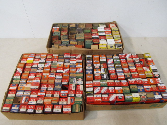 lot 225 image: Lot of Boxed Radio Tubes