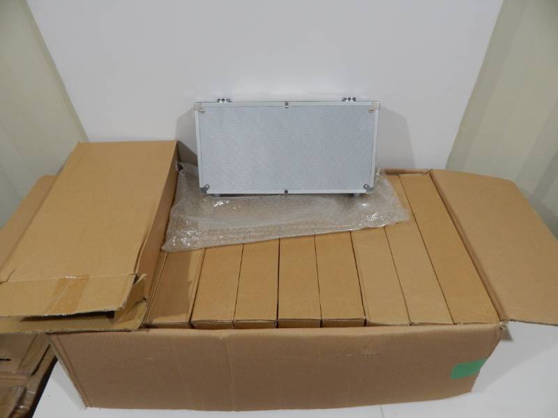 Set of Ten Brand New Poker Chip Cases - Hold 300 Chips