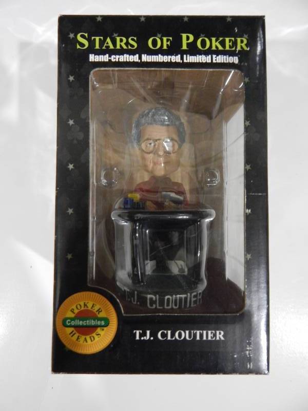 Lot of 14 Stars of Poker Limited Edition Bobble Heads