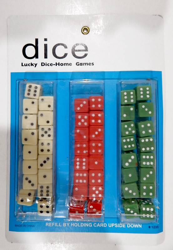 Lucky Dice Retail Store Display Lot