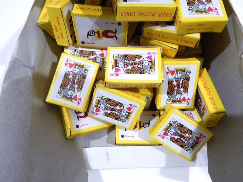Large Lot of Novelty Mini Playing Card Decks
