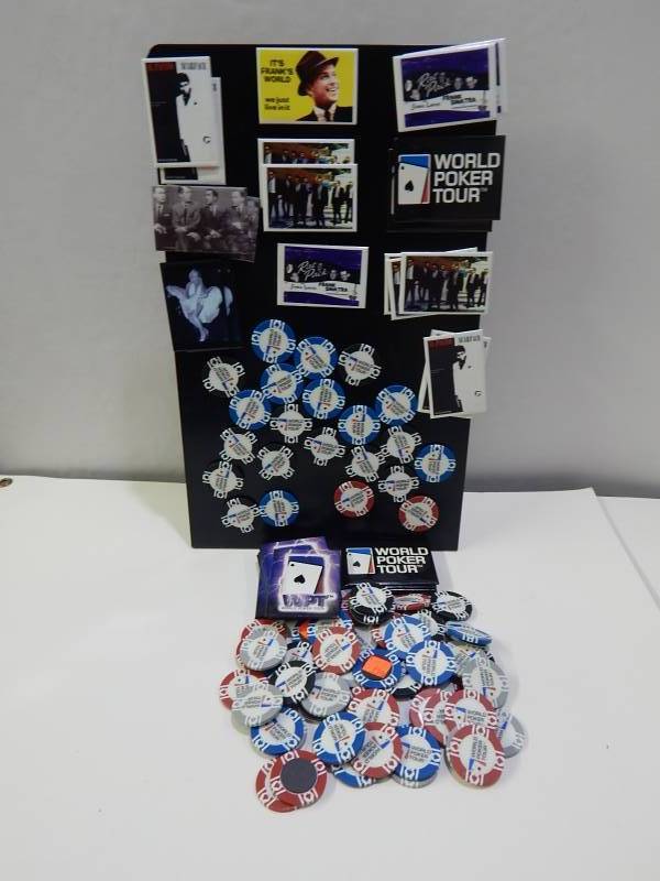 Large Lot of World Poker Tour, Celebrity and Movie Related Magnets