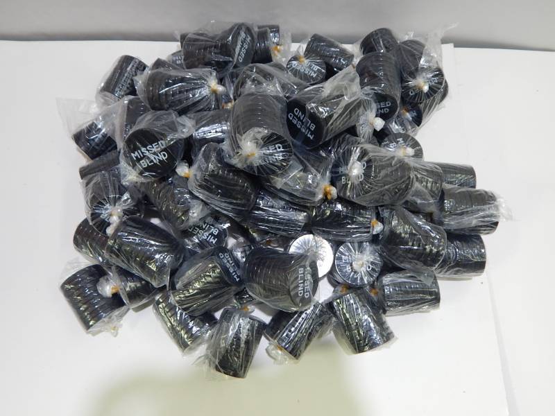 Large Lot of Missed Blind Buttons