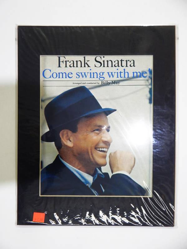 Lot of Frank Sinatra Matted Prints
