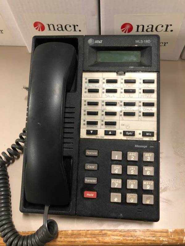 lot 1 image: LOT OF (10) Pre-owned ATT&ampT PARTNER MLS-18D BUSINESS PHONES - Excellent Working Condition 