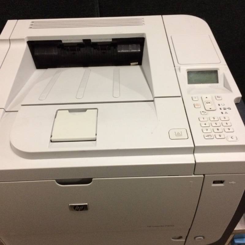 lot 7 image: HP Laserjet Enterprise P3015 Printer - Excellent Working Condition Power Cord Included