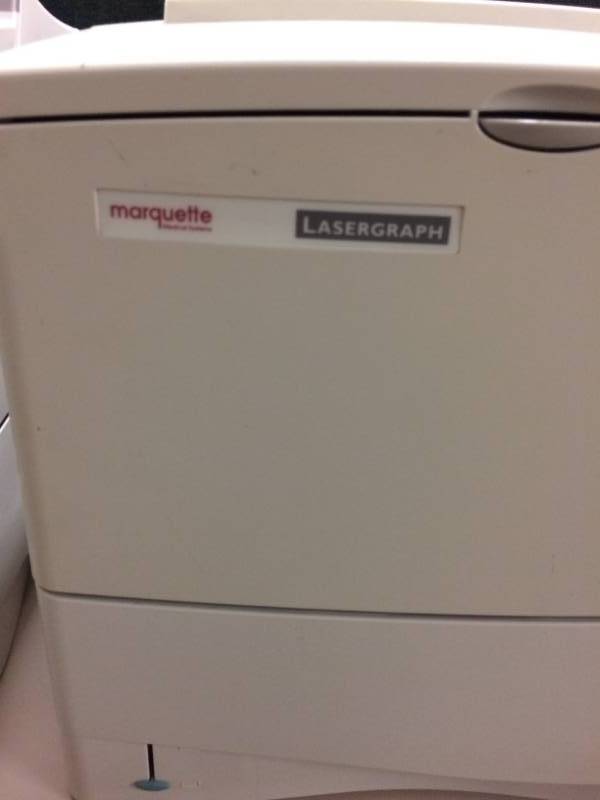 lot 11 image: HP MARQUETTE LASERGRAPH - Excellent Working Condition Power Cord Included