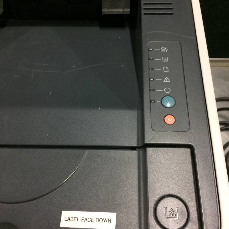 lot 13 image: HP LaserJet P2015dn Monochrome Laser Printer Excellent Working Condition Power Cord Included