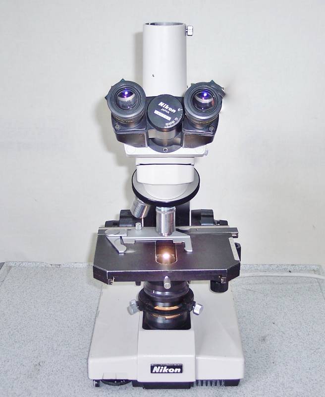 lot 69 image: Nikon Labophot Trinocular Microscope EXCELLENT CONDITION WOW
