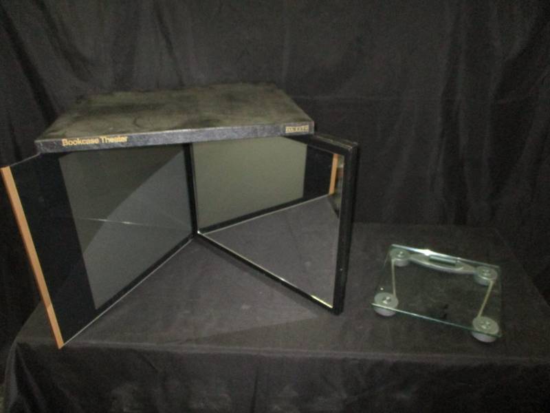 lot 12 image: Bookshelf Theatre and Scale