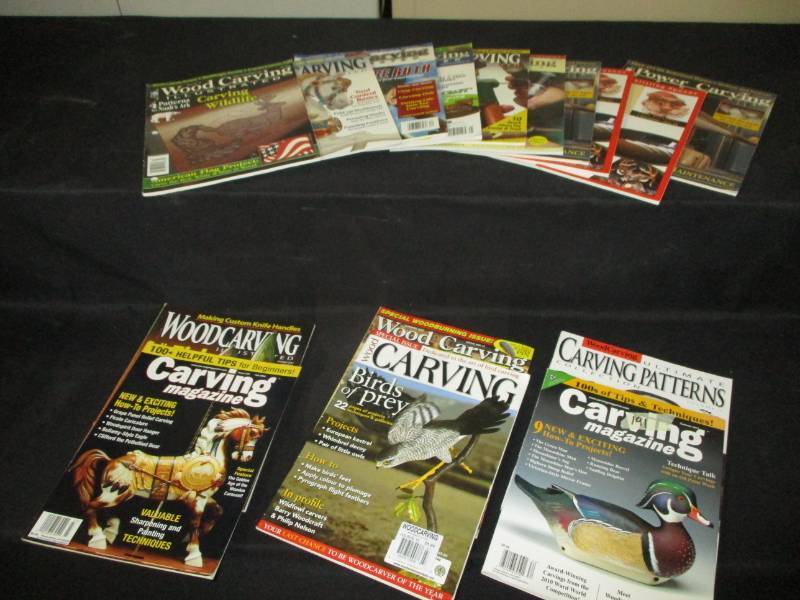 lot 79 image: Wood carving Magazines