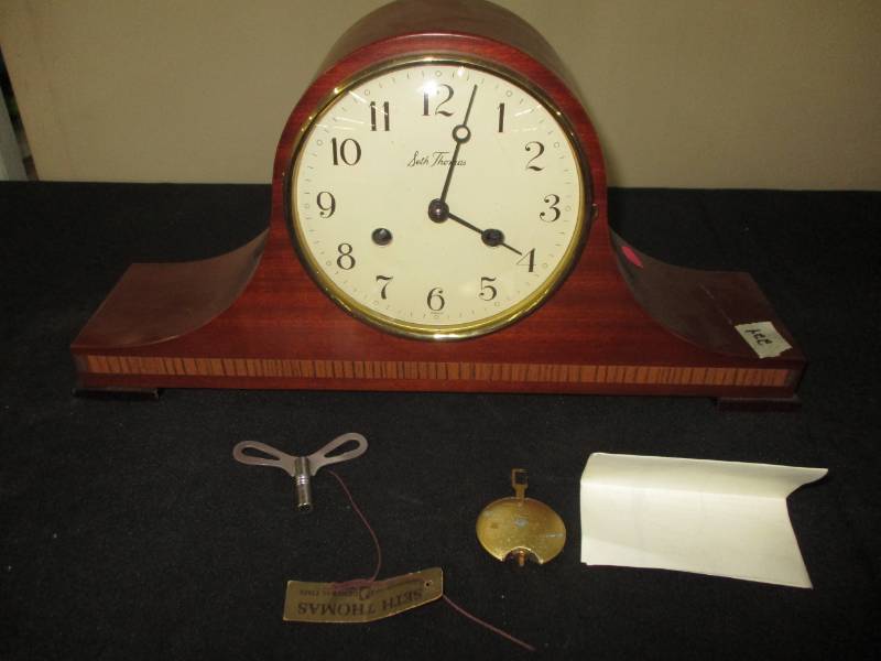 lot 86 image: Seth Thomas Clock