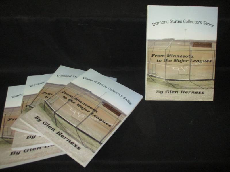 lot 106 image: 5 Count Diamond State Collector Series From Minnesota toThe Major Leaugues Signed By Author Glen Herness Ashby Complex on the front