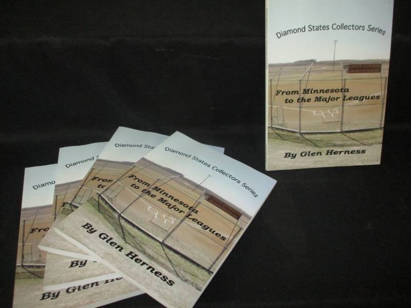 lot 110 image: 5 Count Diamond State Collector Series From Minnesota toThe Major Leaugues Signed By Author Glen Herness Ashby Complex on the front