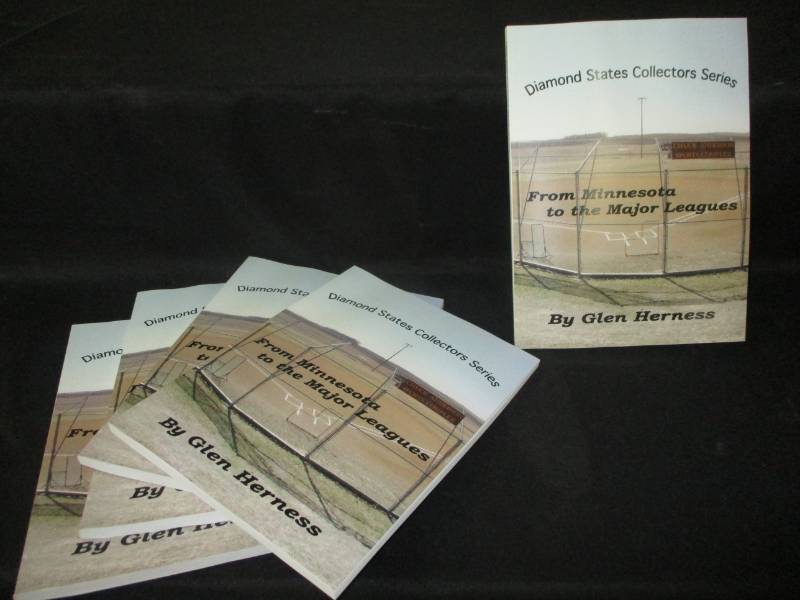 lot 111 image: 5 Count Diamond State Collector Series From Minnesota toThe Major Leaugues Signed By Author Glen Herness Ashby Complex on the front
