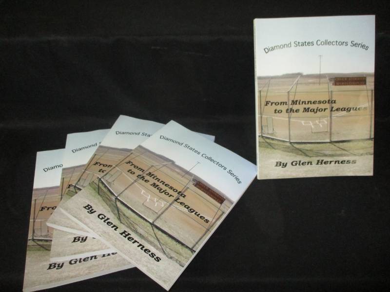 lot 112 image: 5 Count Diamond State Collector Series From Minnesota toThe Major Leaugues Signed By Author Glen Herness Ashby Complex on the front