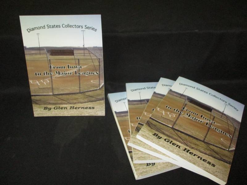 lot 113 image: 5 Count Diamond State Collector Series From Iowa toThe Major Leaugues Signed By Author Glen Herness Ashby Complex on the front