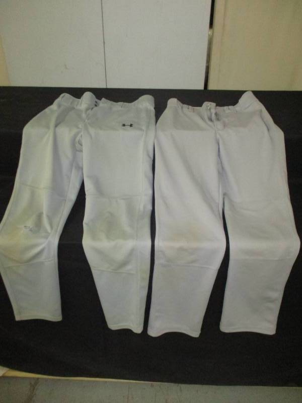 lot 131 image: Under Armor yxl and Champro YXL baseball pants