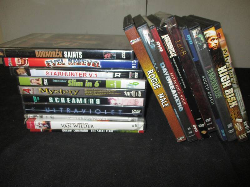 lot 142 image: DVDs