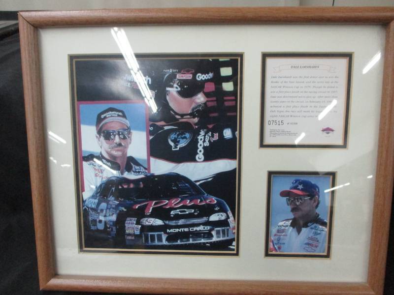 lot 157 image: Dale Earnhardt first ever to ewin the Rookie of The Year Award and the Series Title at the NASCAR Winston Cup in 1979.