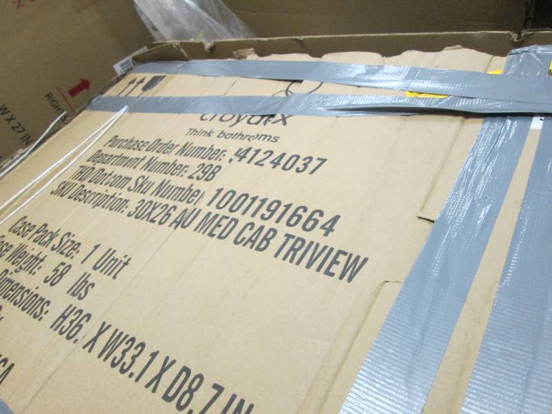 Croydex 30 in. W x 26 in. H Framele...