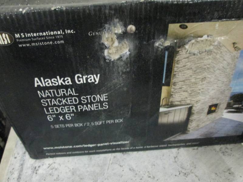 MSI 5 open boxes Alaska Gray Ledger...