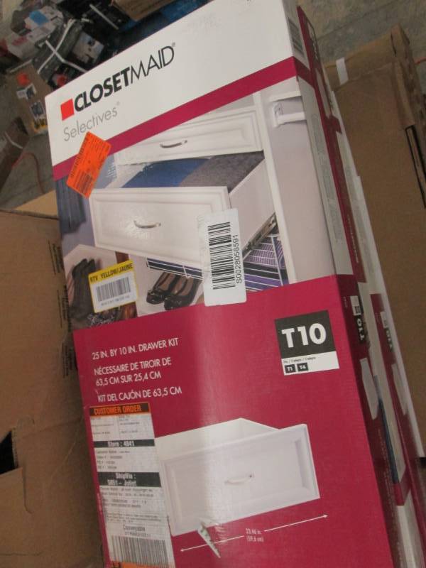 Lot of 3 ClosetMaid Selectives 23.5...