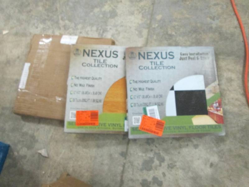 Lot of 5 cs Assorted Tile...