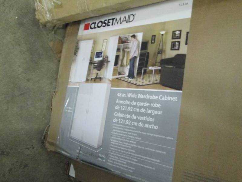 ClosetMaid 71.75 in. H x 48 in. W x...
