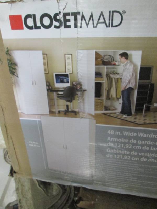 ClosetMaid 71.75 in. H x 48 in. W x...