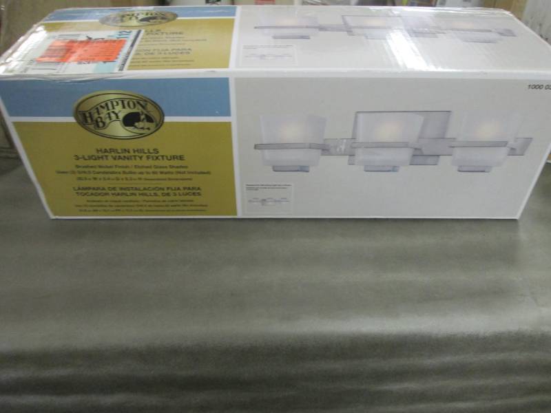 Hampton Bay Harlin Hills 3-Light Br...