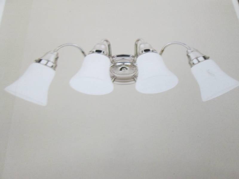 Hampton Bay 4 Light Vanity Fixture ...