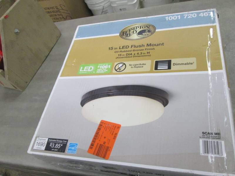 Hampton Bay 15 in. 225-Watt Equival...