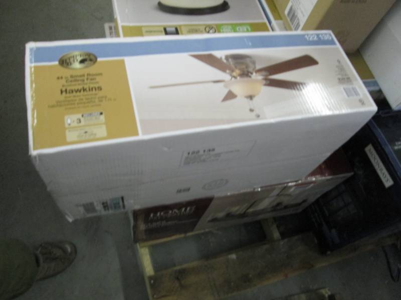 Hampton Bay Hawkins 44 in Brushed N...
