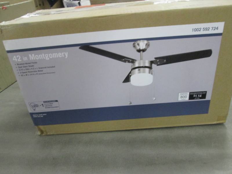 Montgomery 42 in. LED Indoor Brushe...
