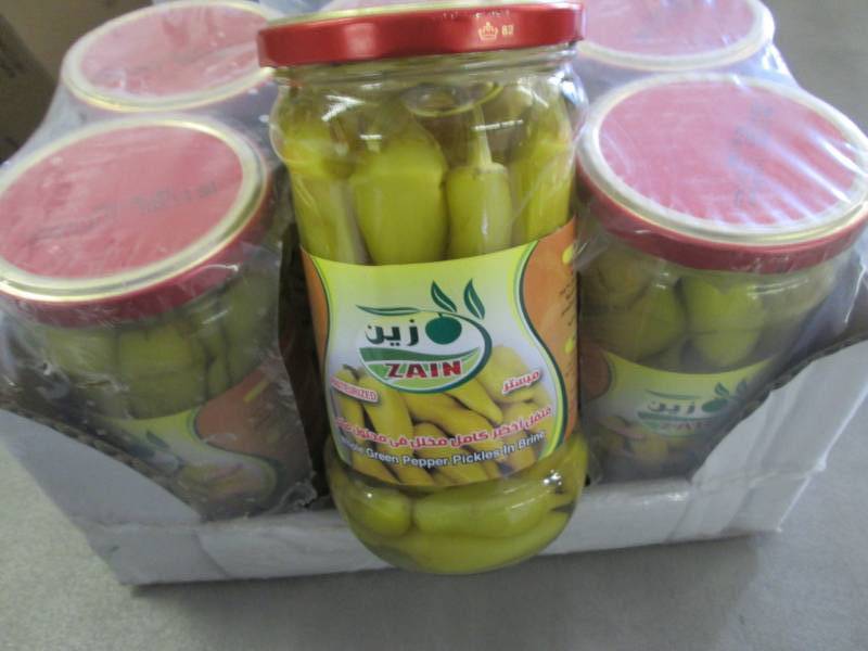 4 Cases of 6 Jars Zain Whole Green ...