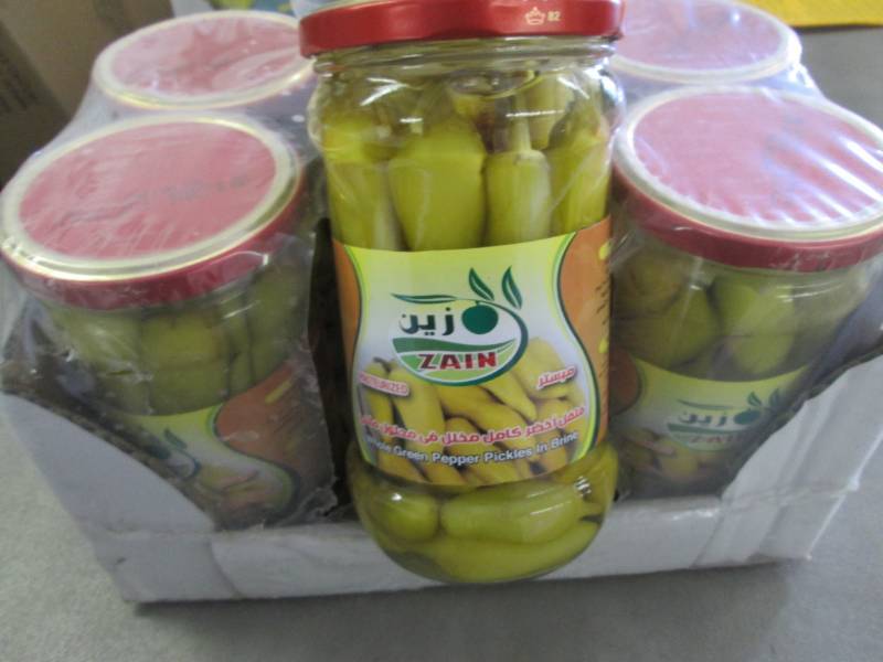 4 Cases of 6 Jars Zain Whole Green ...