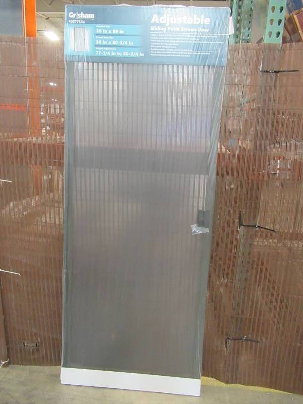 metal door screen curtain