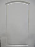 lot 58 image: ReliaBilt Continental Primed 2-Panel Round Top Hollow Core Molded Composite Slab Door (Common 32-in X 80-in) 244592