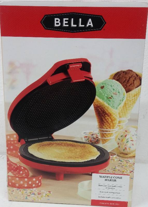 lot 34 image: Waffle Cone Maker, as-new in box