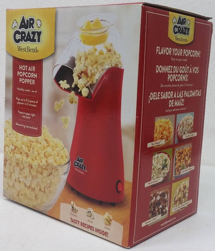 lot 52 image: Hot Air Popcorn Popper, as-new in box