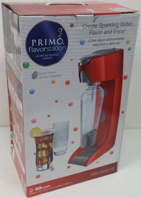 lot 4 image: Primo FlavorStation Home Beverage Maker, as-new in box