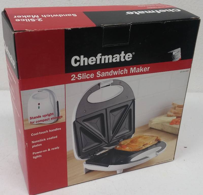 Chefmate clearance sandwich maker