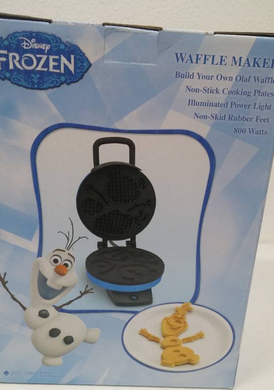 lot 69 image: Disney Frozen Waffle Maker, as-new in box