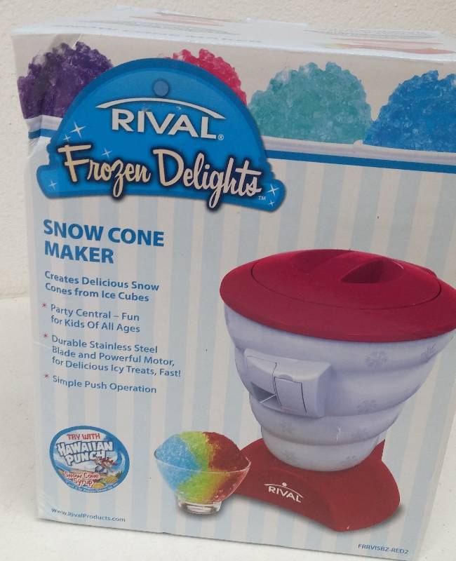 lot 75 image: Snow Cone Maker, as-new in box