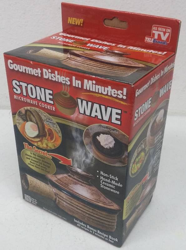 lot 78 image: Stone Wave Microwave Cooker, as-new in box